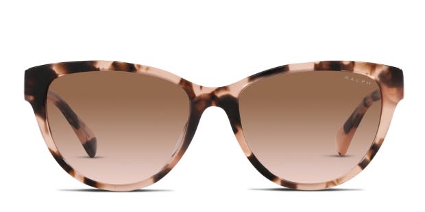 Ralph Lauren RA5299U Universal Fit Brown Pink Tortoise Prescription Sunglasses 50 Off Lenses