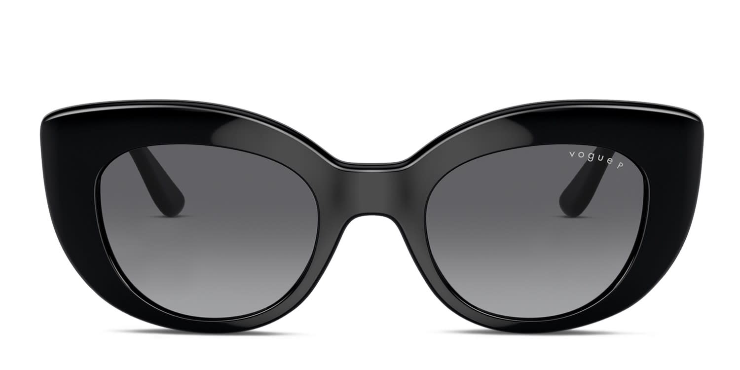 Vogue VO5480S Black glasses - Black / Gray - Frontal View
