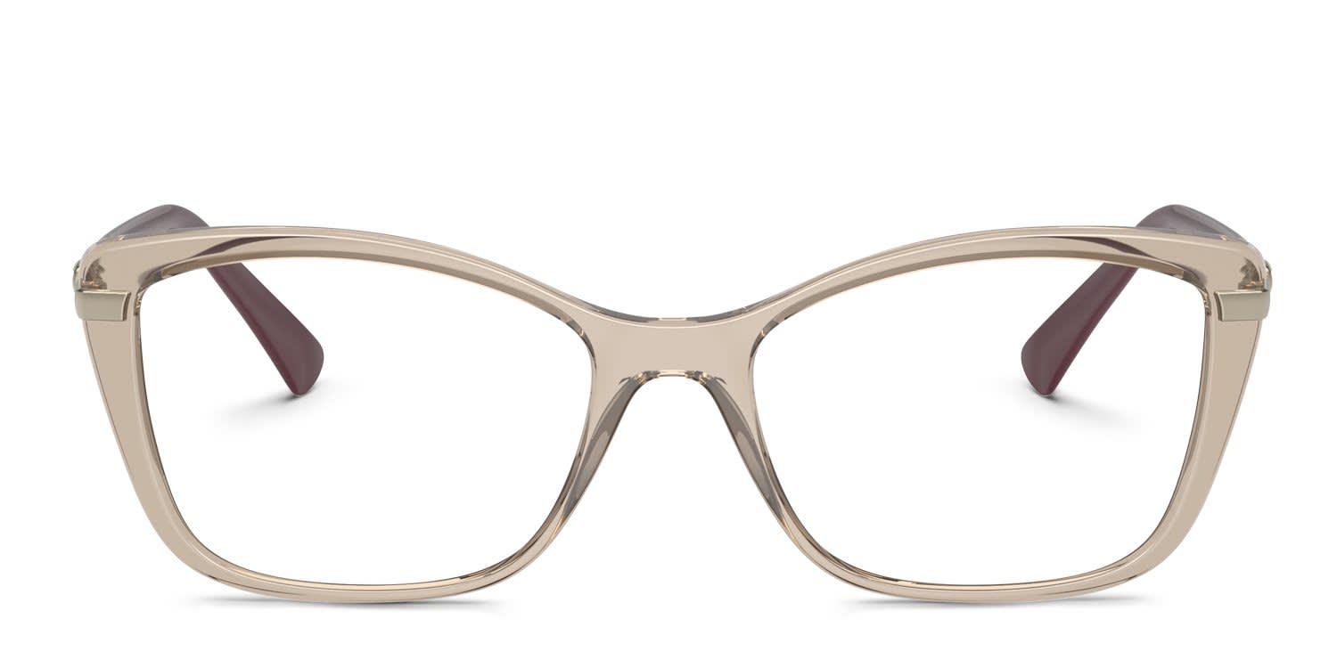 Vogue VO5516B clear , brown frame