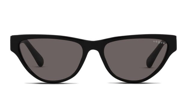Vogue black sunglasses discount