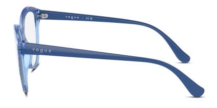 Vogue VO5489 Green, Blue glasses - Green / Blue - Side View