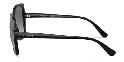 Vogue VO5488S Black, Gray glasses - Black / Gray - Side View