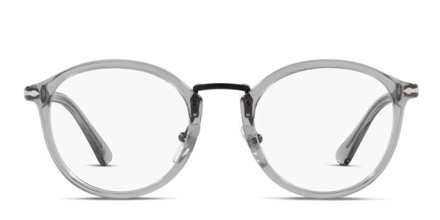 Persol PO3309V Vico Clear Gray Eyeglasses Includes FREE Rx Lenses