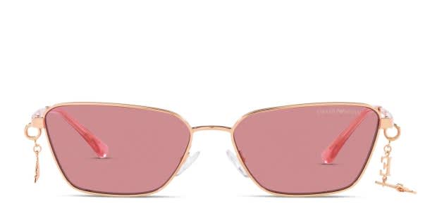 Emporio Armani EA2141 Rose Gold Prescription Sunglasses - 50% Off