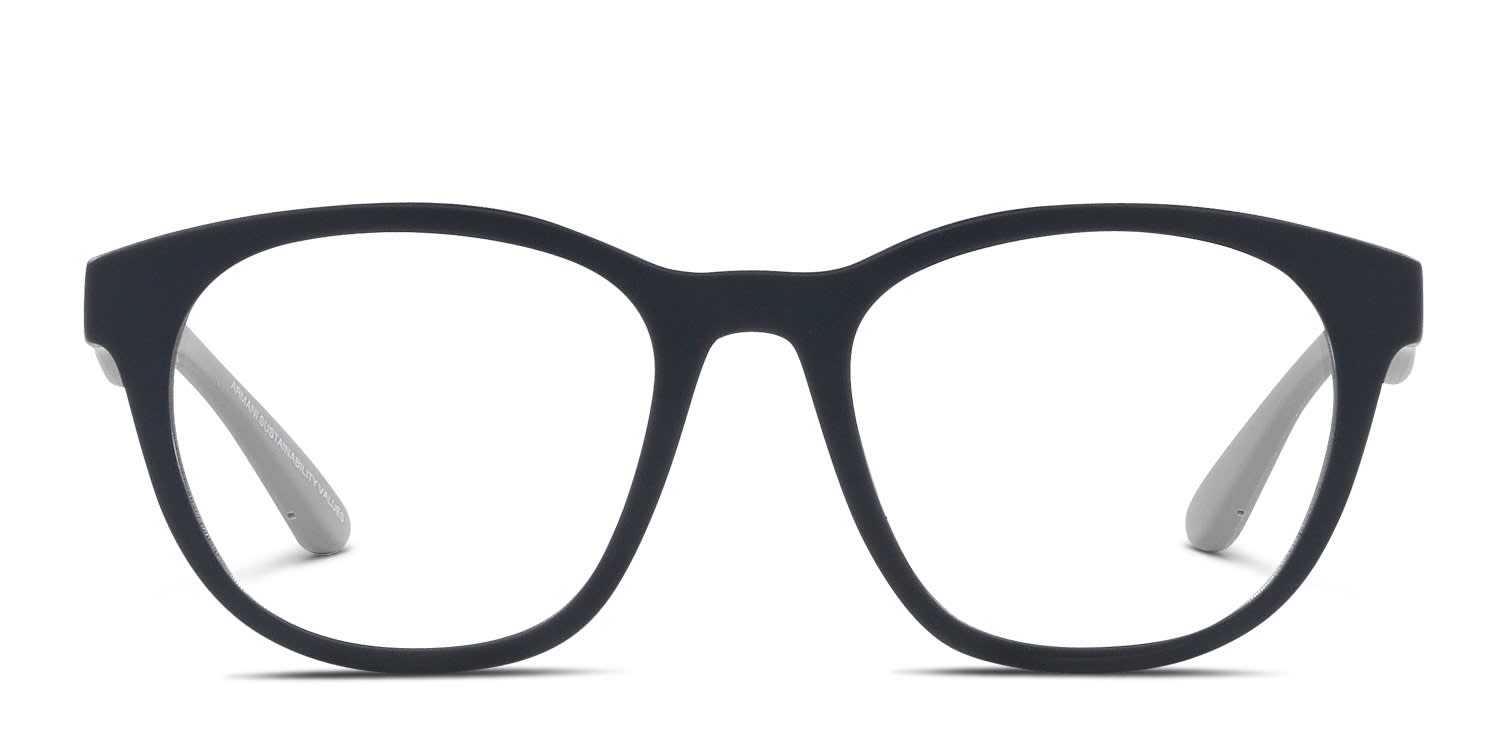 Emporio Armani EK4001 w/Clip-On Kids Blue, Gray glasses - Blue / Gray - Frontal View