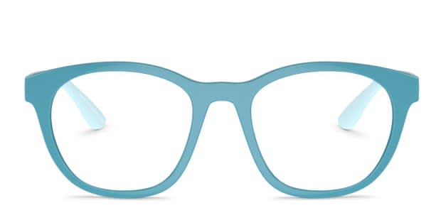 Emporio Armani EK4001 w/Clip-On Kids Blue Prescription Eyeglasses