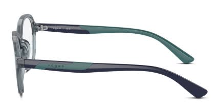 Vogue Eyewear VY2018 Kids Blue, Clear glasses - Blue / Clear - Side View