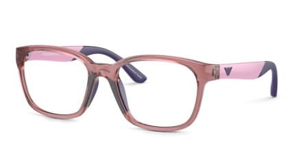 Emporio Armani EK3003 Kids Purple glasses - Purple - Angle View