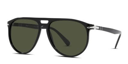Persol PO3311S Black , Green glasses - Black / Green - Angle View