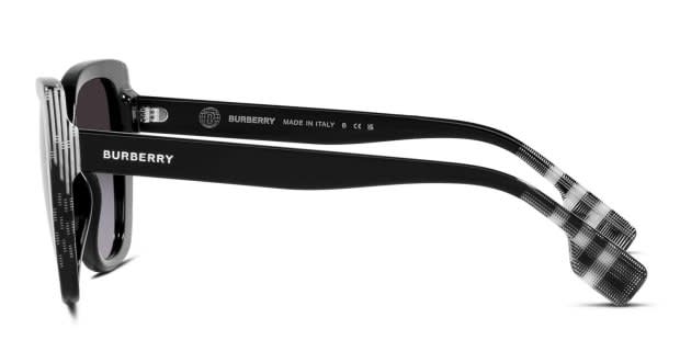 Burberry BE4393 Meryl Shiny Black, White Prescription  display picture 2