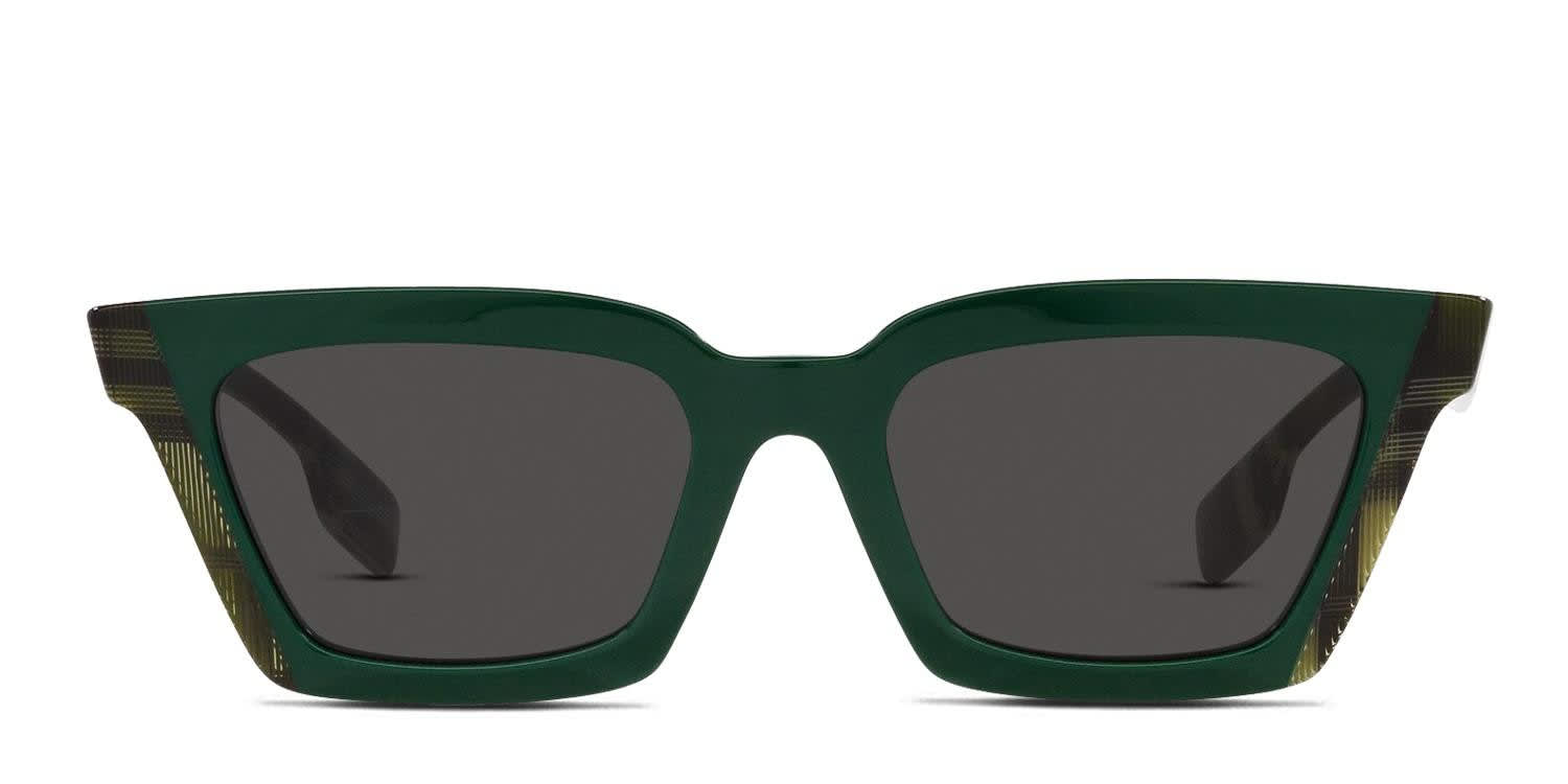 Burberry BE4392U Briar Green glasses - Green - Frontal View