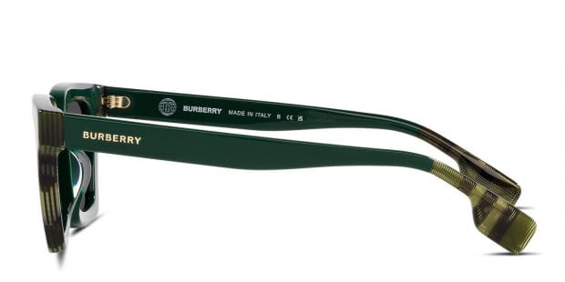 BURBERRY メガネ　グリーン Burberry BE4392U Briar Green Prescription Sunglasses - 50% Off Lenses
