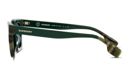 Burberry BE4392U Briar Green glasses - Green - Side View