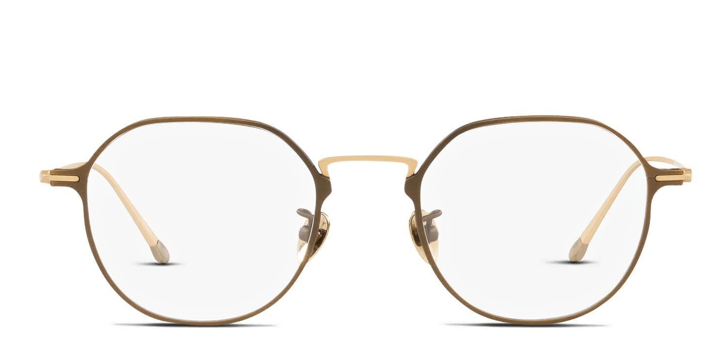 Giorgio Armani AR6138TM Brown, Gold glasses - Brown / Gold - Frontal View