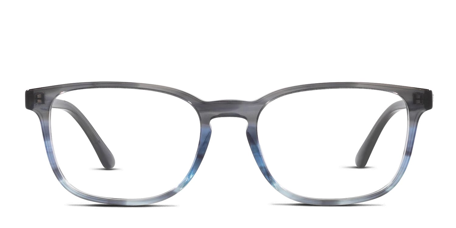 Ray-Ban RX5418 Blue , Gray , Multicolor glasses - Blue / Gray / Multicolor - Frontal View