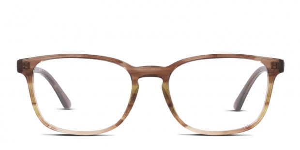 Ray Ban RX5418 Brown Green Multicolor Eyeglasses Includes FREE Rx Lenses
