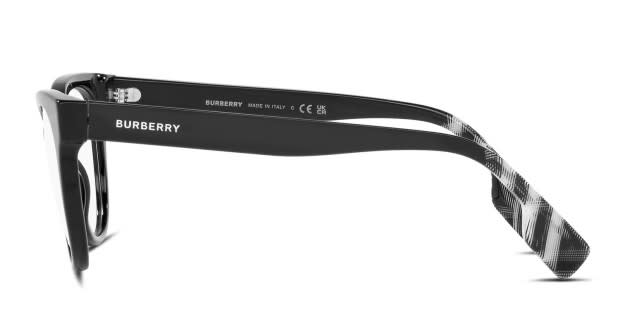 Burberry BE2375 Evelyn Black Eyeglasses | Includes FREE Rx