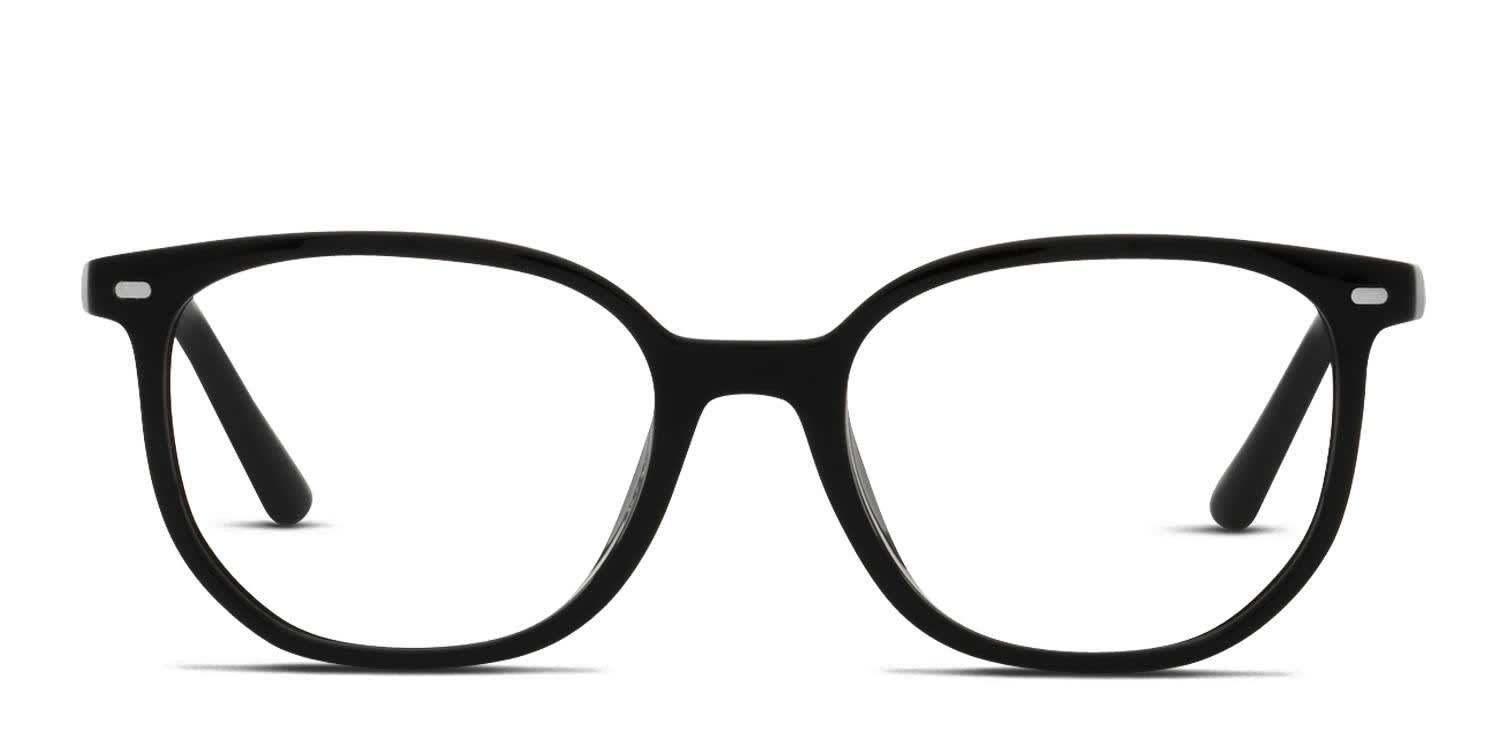 Ray-Ban RY9097V Junior Elliot Kids Shiny Black glasses - Shiny Black - Frontal View