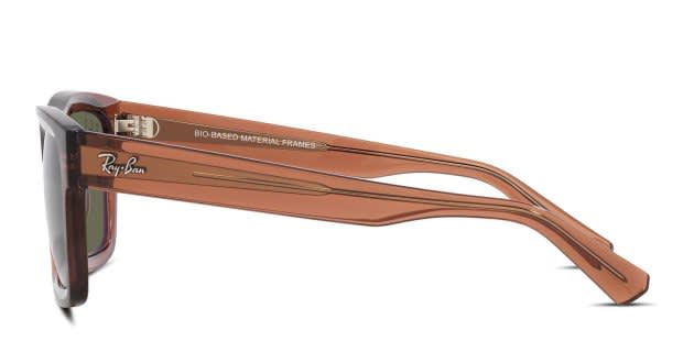 Ray-Ban RB4396 Warren Brown Prescription Sunglasses - 50% Off Lenses
