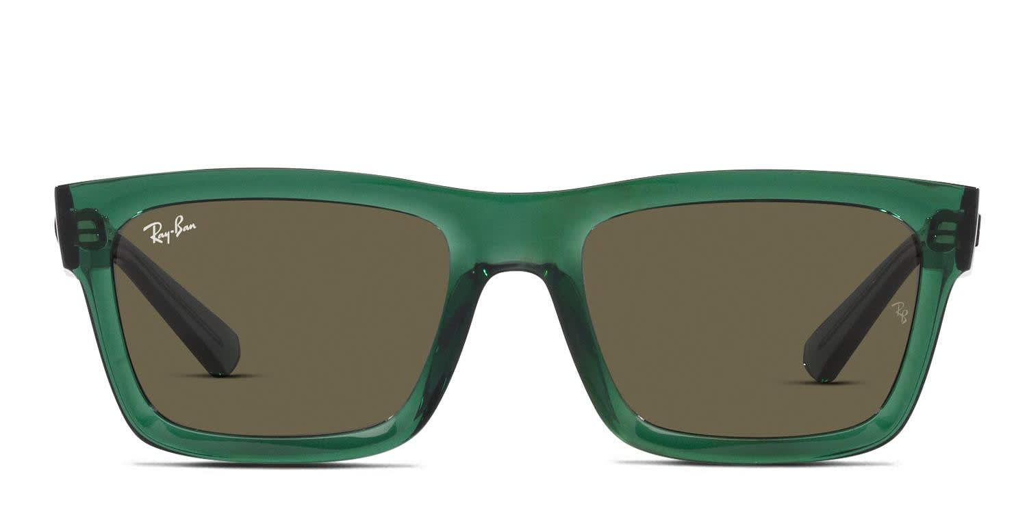Ray-Ban RB4396 Warren Green glasses - Green - Frontal View