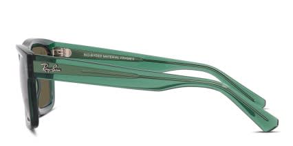 Ray-Ban RB4396 Warren Green glasses - Green - Side View