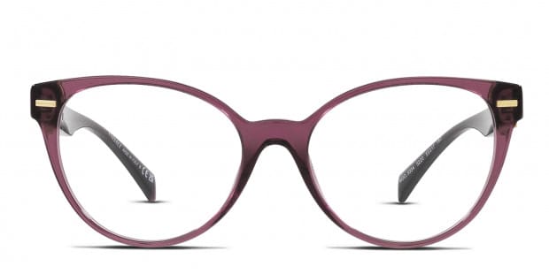 Versace VE3347 Eyeglasses 5435 Pink Transparent