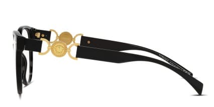 Versace VE3334 Black glasses - Black - Side View