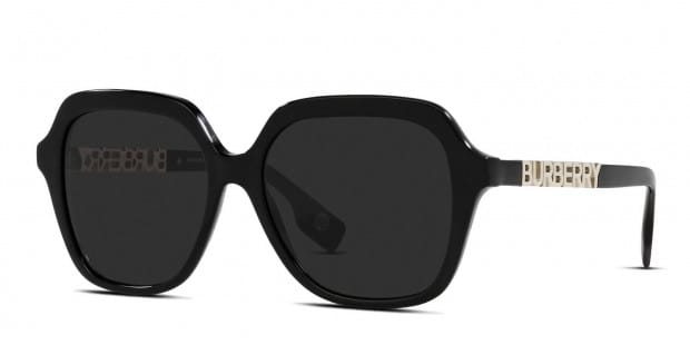 Burberry BE4389 Joni Shiny Black Prescription Sunglasses