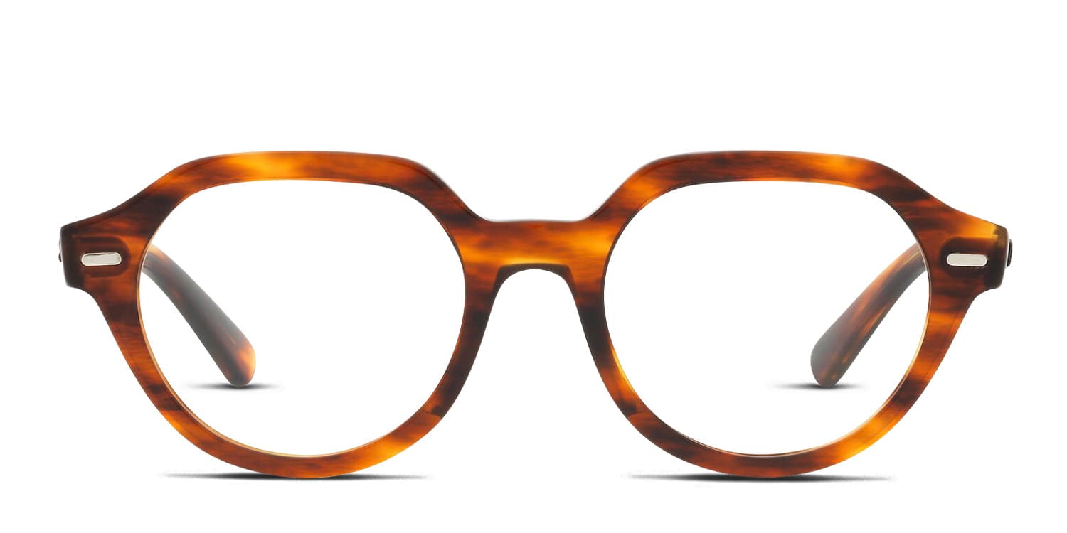 メガネ・老眼鏡 risana Ray-Ban RX7214 Gina Multicolor , Tortoise Eyeglasses | Includes