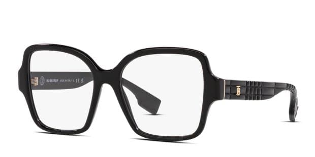 Burberry BE2374 Black Eyeglasses | Includes FREE Rx Lenses