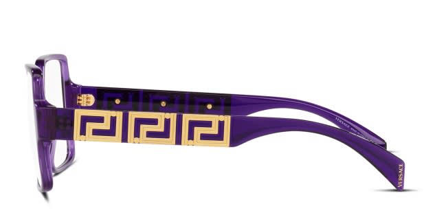 Versace glasses purple sale frame