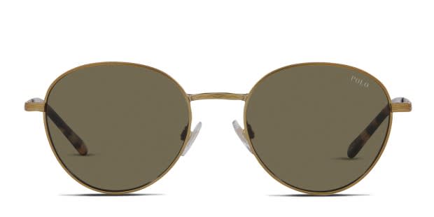 Gold frame polo glasses shop