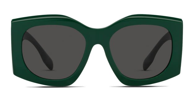 Burberry BE4388U Madeline Universal Fit Gray , Green Prescription 