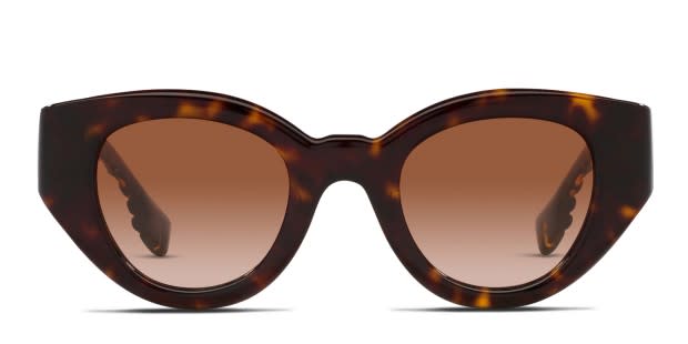 Burberry BE4390 Meadow Brown Tortoise Prescription Sunglasses 50 Off Lenses