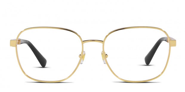 Versace VE1290 Gold Eyeglasses | Includes FREE Rx Lenses