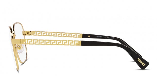 Gold frame glasses versace outlet