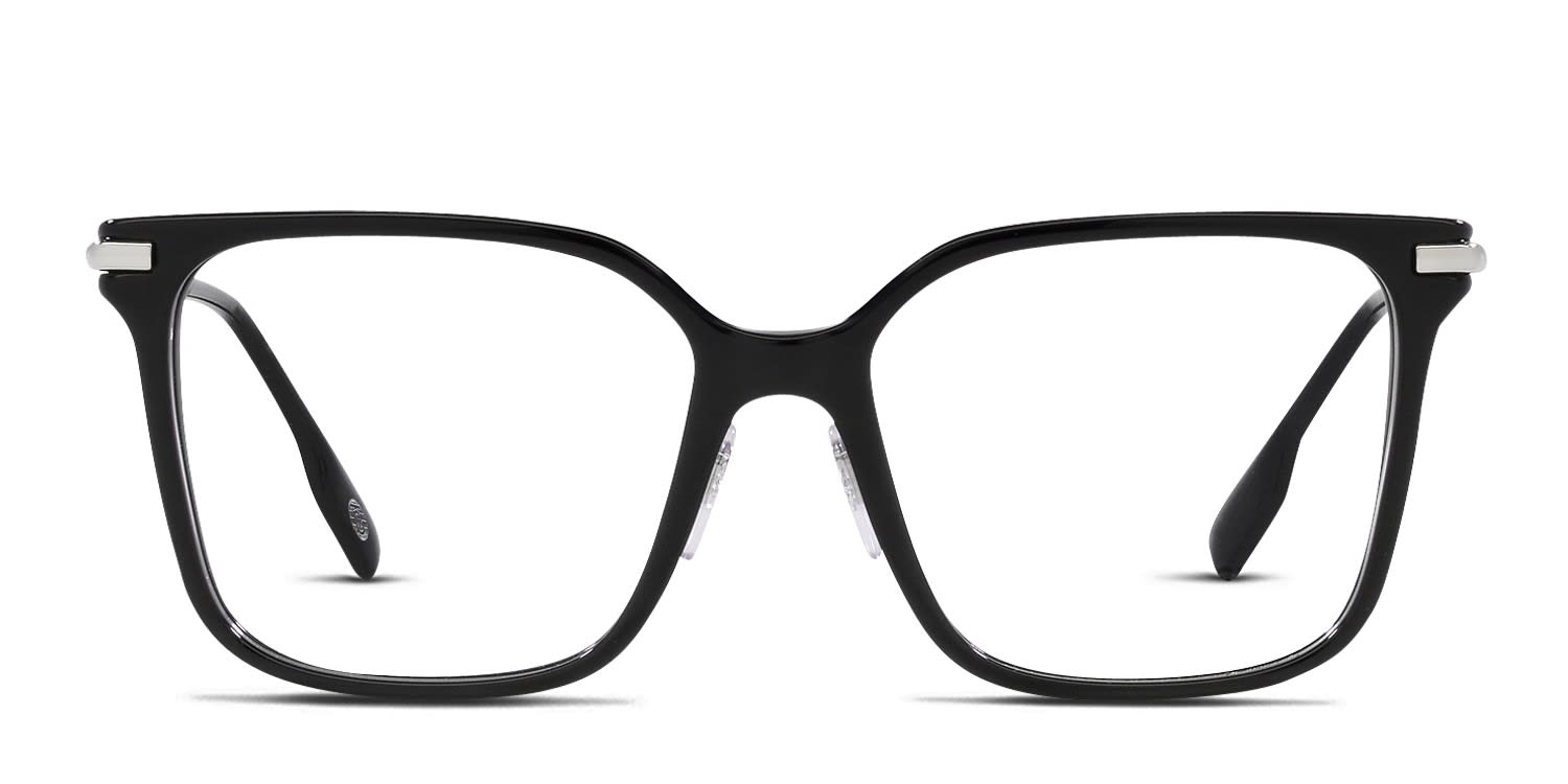 Burberry BE2376 Elizabeth Black Eyeglasses | Includes FREE Rx Lenses