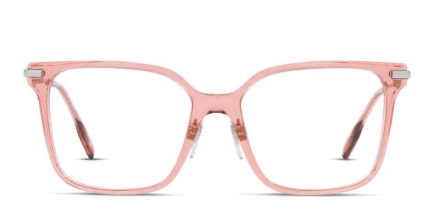 ラ*ー様 BURBERRY LONDON オープントゥパンプス ライトピンク 2 Burberry BE2376 Elizabeth Pink Eyeglasses | Includes FREE Rx Lenses