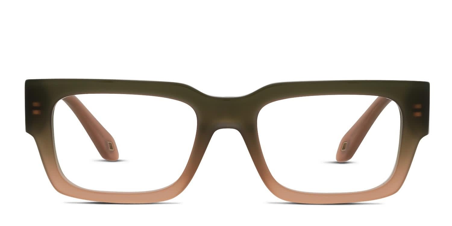Giorgio Armani AR7243U Green, Brown glasses - Green / Brown - Frontal View