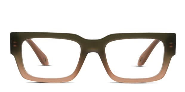 Giorgio Armani Opal Striped Brown Eyeglasses, ®