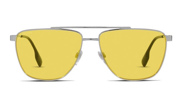 Burberry font yellow cheap