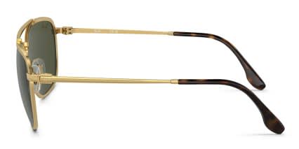 Raybank Rb3708 Ray-Ban RB3708 Gold Prescription Sunglasses