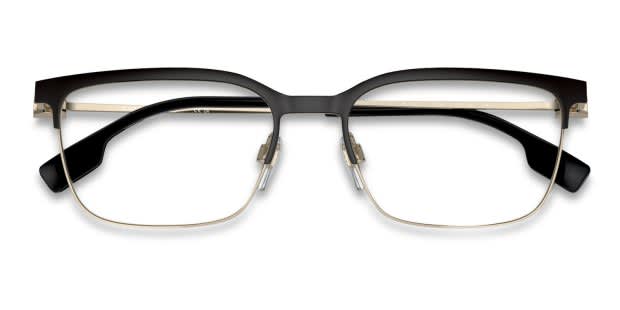 Burberry BE1375 Douglas Black, Gold Prescription Eyeglasses