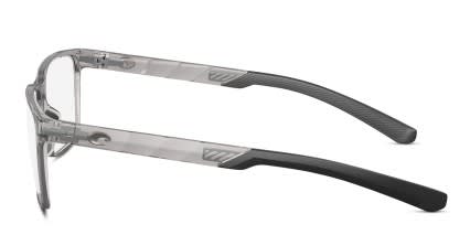 Costa Del Mar 6A8017 Ocean Ridge 710 Gray, Clear glasses - Gray / Clear - Side View