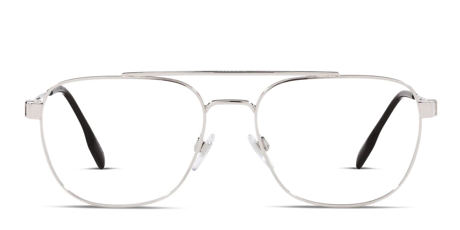 Burberry BE1377 Michael Silver glasses - Silver - Frontal View