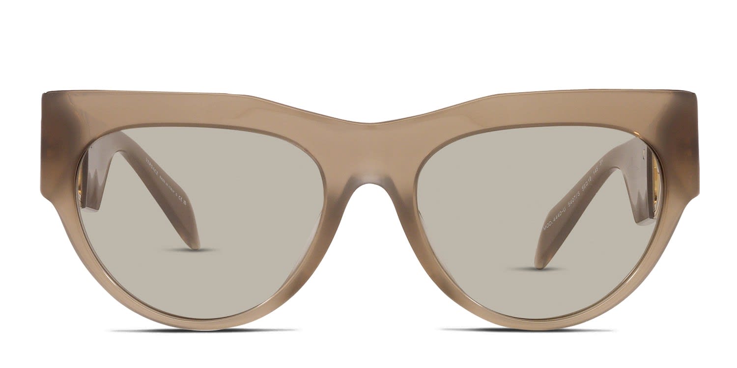 Versace VE4440U Universal Fit Brown glasses - Brown - Frontal View