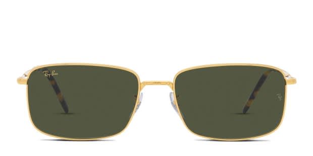 Ray-Ban RB3717 Gold Prescription Sunglasses - 50% Off Lenses display picture 1