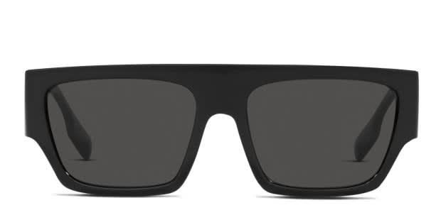 美品　BURBERRY BLACK LABEL super100 Burberry BE4397U Micah Shiny Black Prescription Sunglasses - 50