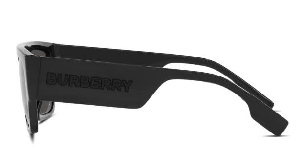 美品　BURBERRY BLACK LABEL super100 Burberry BE4397U Micah Shiny Black Prescription Sunglasses - 50