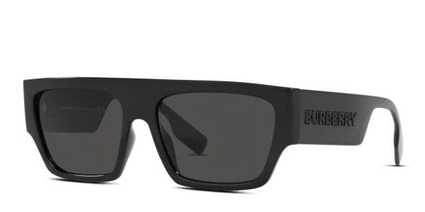 Burberry BE4397U Micah Shiny Black Prescription Sunglasses - 50